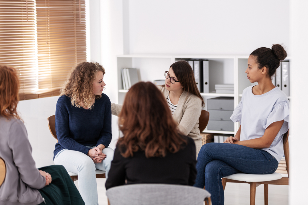 women's group therapy session